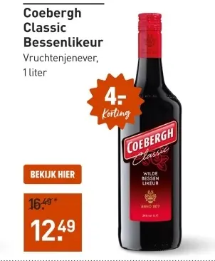 Aanbieding: Bessenlikeur