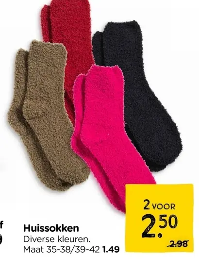 Aanbieding: Huissokken