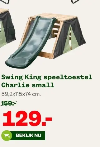 Aanbieding: speeltoestel Charlie small