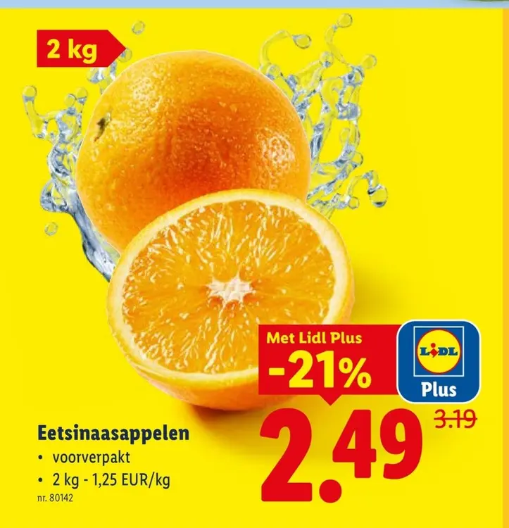 Promotie: Eetsinaasappelen