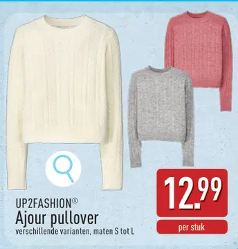 Aanbieding: Ajour pullover