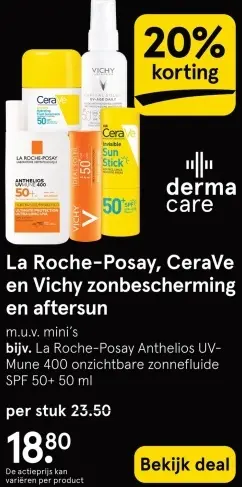 Aanbieding: Zonbescherming en aftersun