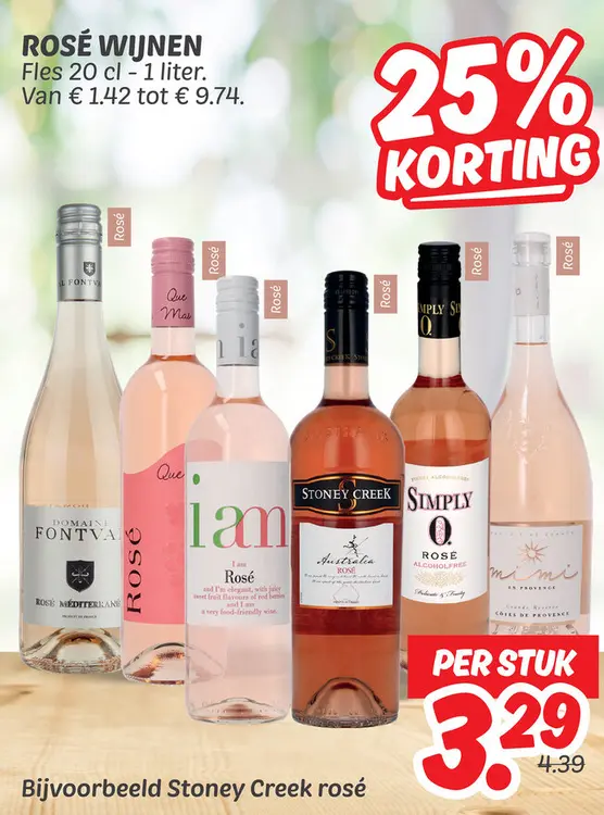 Rosé wijnen