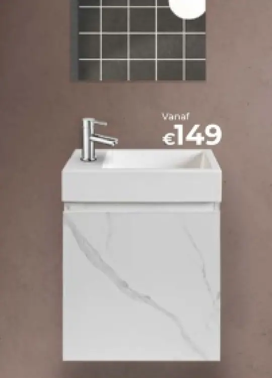 Promotie: Wastafelmeubel