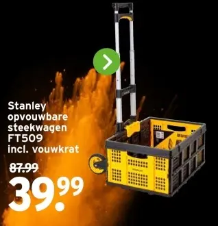 Aanbieding: opvouwbare steekwagen FT509