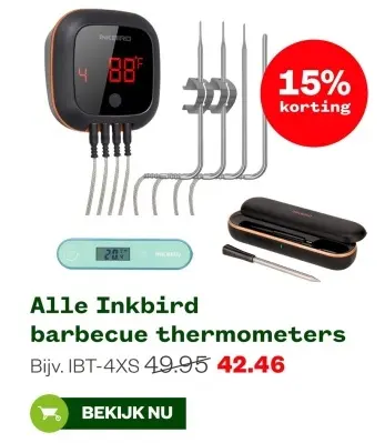 Aanbieding: Alle Inkbird barbecue thermometers