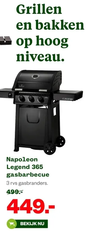 Aanbieding: Legend 365 gasbarbecue