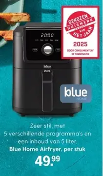 Aanbieding: Blue Home Airfryer