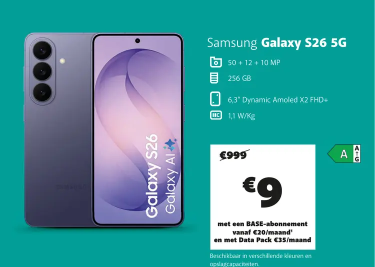 Promotie: Samsung Galaxy S26 5G