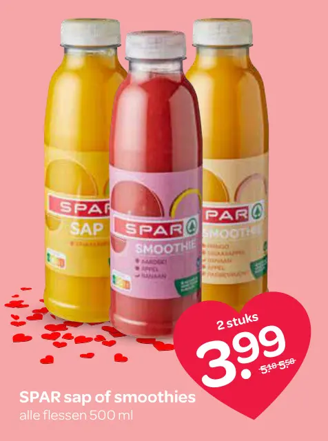 Aanbieding: Sap of smoothies