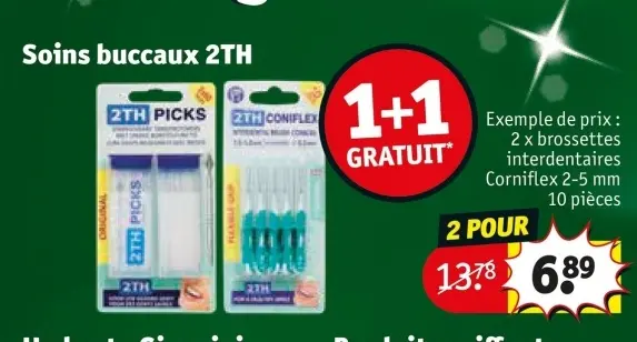 Offre: Brossettes interdentaires Corniflex