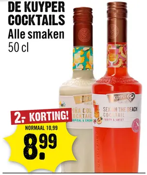 Aanbieding: De Kuyper Cocktails