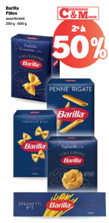 Offre: Barilla Pâtes