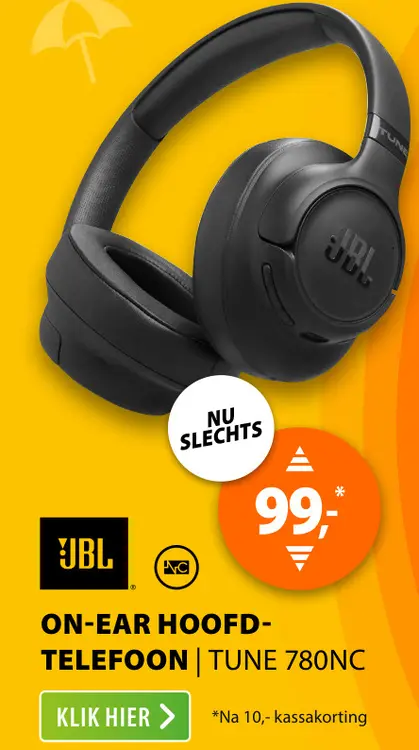 Aanbieding: On-ear hoofd-telefoon | tune 780nc