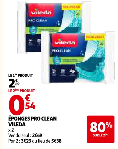 Offre: Éponges Pro Clean