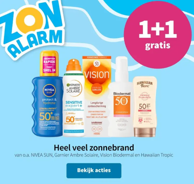 Promotie: Zonnebrand