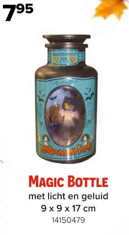 Promotie: Magic Bottle