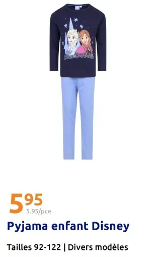 Offre: Pyjama enfant