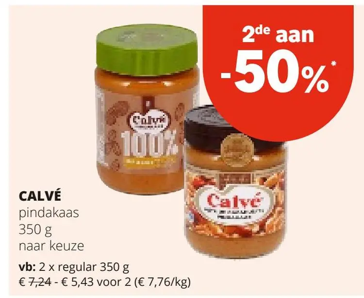 Aanbieding: pindakaas