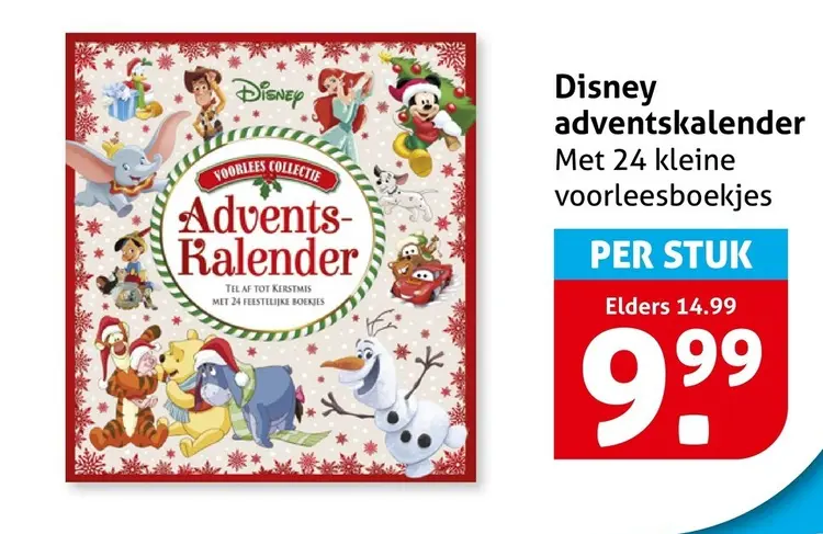 Aanbieding: Disney adventskalender