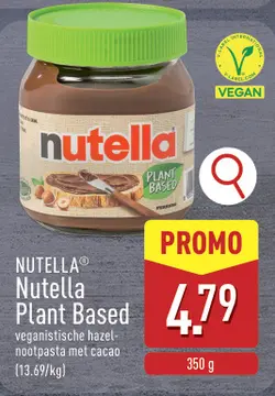 Aanbieding: Nutella Plant Based