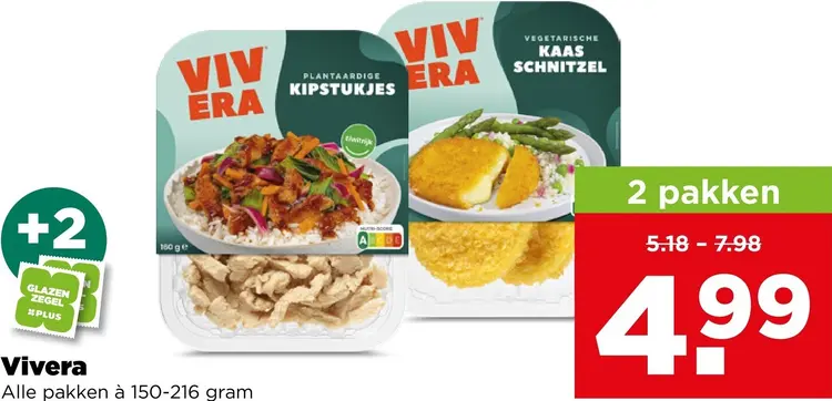 Aanbieding: Vivera vleesvervangers