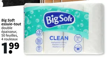 Offre: Big Soft essuie-tout