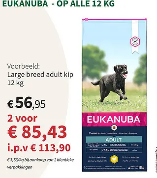Aanbieding: Large breed adult kip