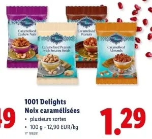 Offre: Noix caramélisées