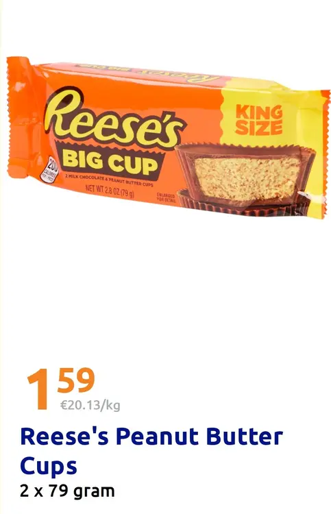 Promotie: Reese's Peanut Butter Cups