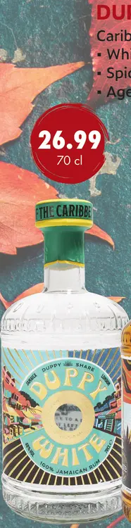 Aanbieding: Duppy Share Caribbean Rum White
