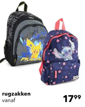 Aanbieding: rugzakken