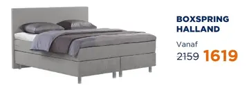 Aanbieding: BOXSPRING HALLAND