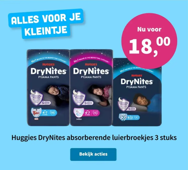 Aanbieding: Huggies DryNites