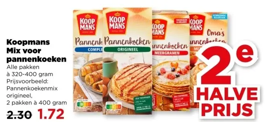 Mix voor pannenkoeken