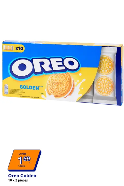 Offre: Oreo Golden
