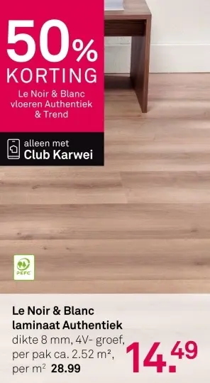 Aanbieding: Laminaat Authentiek