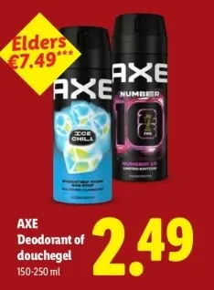 Aanbieding: Deodorant of douchegel