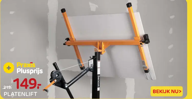 Aanbieding: Platenlift