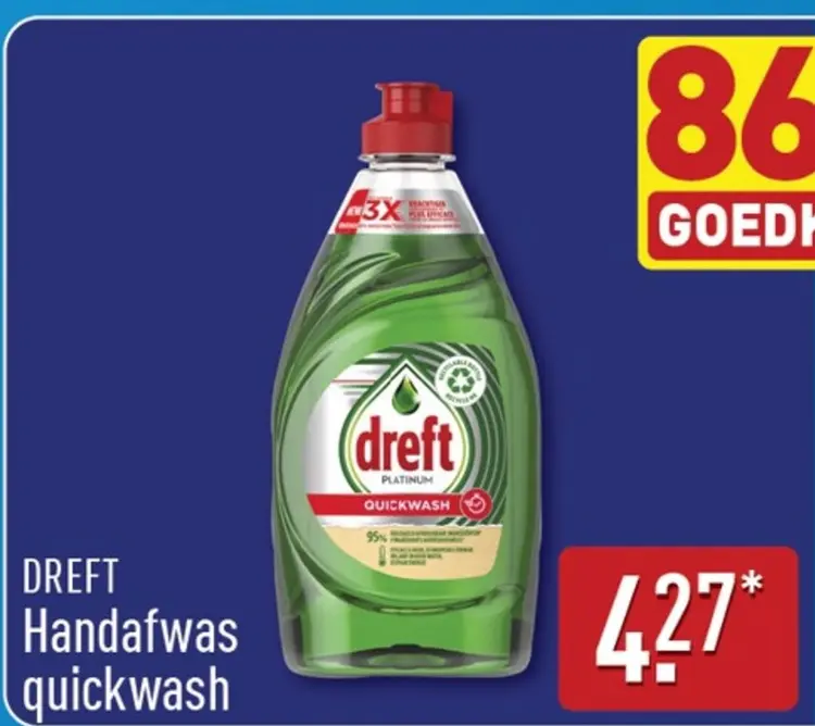 Aanbieding: Dreft Handafwas quickwash