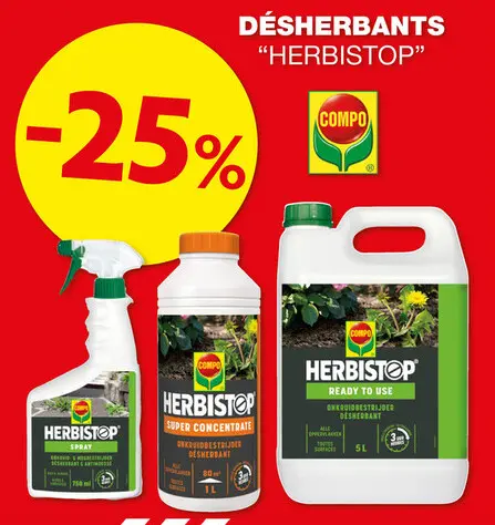 Offre: Désherbants "herbistop"
