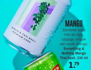 Aanbieding: Something & Nothing Mango Thai basil