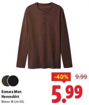 Aanbieding: Herenshirt