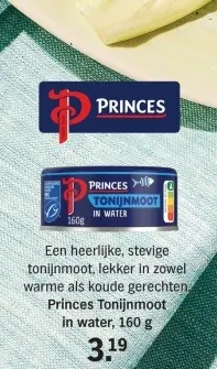 Aanbieding: Princes Tonijnmoot in water