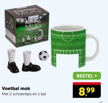 Aanbieding: Voetbal mok