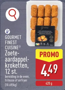Promotie: Zoete-aardappel-kroketten