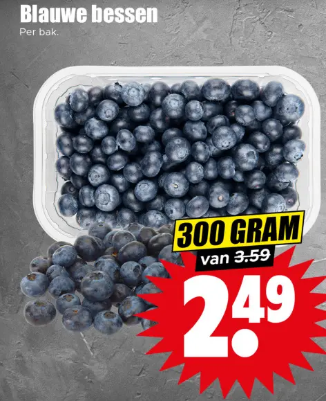 Aanbieding: Blauwe bessen