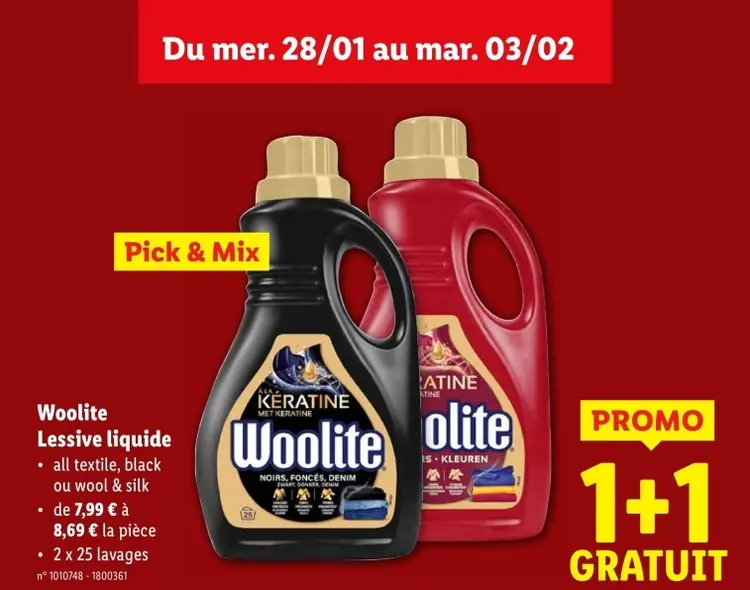 Offre: Lessive liquide
