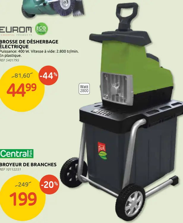 Offre: Broyeur de branches