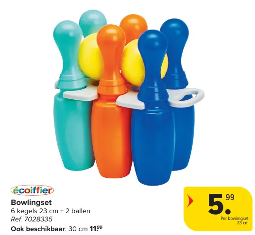 Promotie: Bowlingset